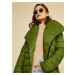 Zelený dámsky zimný prešívaný kabát ZOOT Trisha