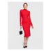 Calvin Klein Jeans Každodenné šaty J20J220353 Červená Slim Fit