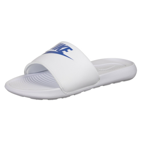 Nike Sportswear Šľapky 'VICTORI ONE SLIDE'  modrá / biela