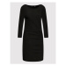 Vero Moda Každodenné šaty Molly Emmy 10258061 Čierna Regular Fit