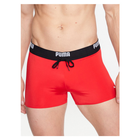 Puma Plavky Logo 907657 Červená