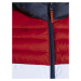 Jack & Jones Plus Prechodná bunda  tmavomodrá / červená / biela