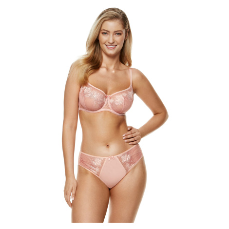 Gorteks Mable soft bra with embroidery pink