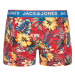 JACK & JONES Boxerky 'Azores'  modrá / červená / čierna / biela