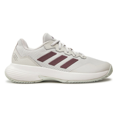 Adidas Tenisové topánky Gamecourt 2.0 Tennis IE0841 Sivá