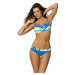 Plavky Carlotta Ortensia Blu M-327 Blue/Yellow (76) - Marko