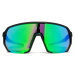 Slnečné okuliare Horsefeathers Archie Bike Sunglasses Black/ Mirror Green