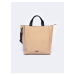 Women's eco leather handbag Big Star Beige