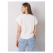 Tričko s náhrdelníkom 157-TS-4170.83 RUE PARIS Farba: Biela