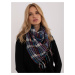 Women's checkered scarf arafatka