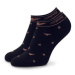Emporio Armani Súprava 2 párov kotníkových ponožiek dámskych 92307 2F225 00135 Tmavomodrá