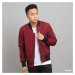 Bunda Urban Classics 2-Tone Bomber Jacket burgundy