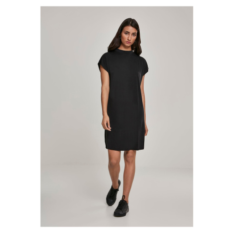 Women's modal dress black Urban Classics