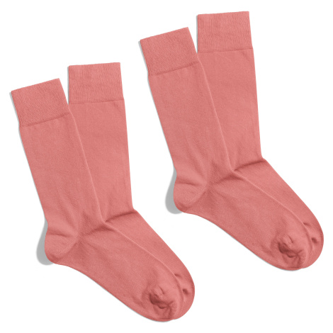 Banana Socks Unisex's 2Pack Socks Essentials Soft Blush