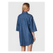 Sisley Džínsové šaty 4FU6LV023 Modrá Regular Fit