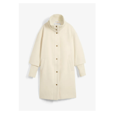 Krátky kabát vo vlnenom vzhľade bonprix