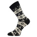 Lonka Elfi Unisex ponožky s vianočným motívom BM000002822200100638 strieborná