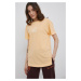 Tričko New Balance WT13518LMO dámsky, oranžová farba,