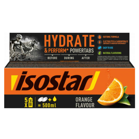 Isostar TABLETY BOX POWERTABS POMARANČ Rozpustný izotonický nápoj v tabletách, , veľkosť