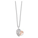 Engelsrufer ERN-LILHEARTWING-BI Ladies Necklace - Heart Wing