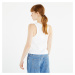 Tričko CALVIN KLEIN JEANS Tab Rib Tank Top Bright White