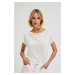 Women's blouse MOODO - ecru white