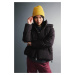 DEFACTO Waterproof Hooded Faux Fur Puffer Puffer Jacket