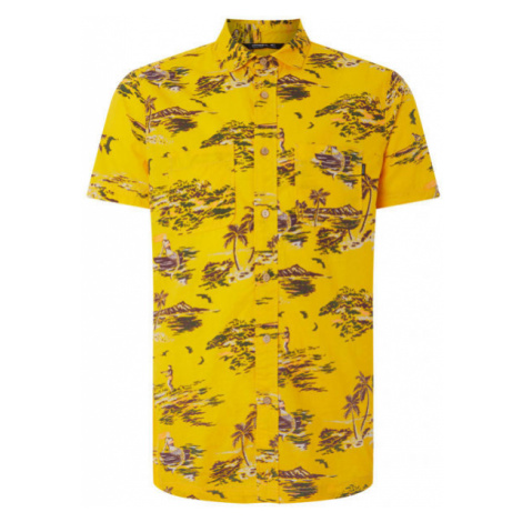 O'Neill LM TROPICAL S/SLV SHIRT Pánska košeľa, žltá, veľkosť