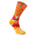 Ponožky Rainbow Socks Burger Vege 2 páry 36-40