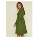 Zelené dámske svetrové šaty ZOOT Baseline Faith