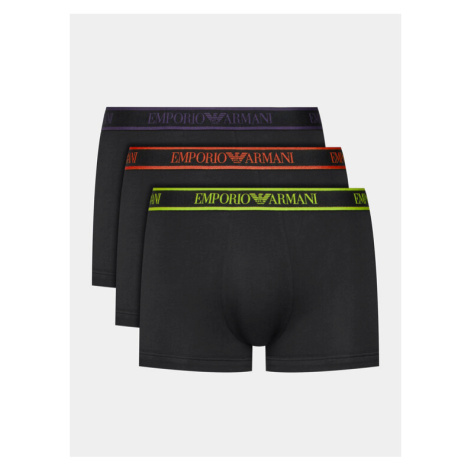 Emporio Armani Underwear Súprava 3 kusov boxeriek 111357 3F717 29821 Čierna
