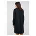 Šaty Seidensticker čierna farba, mini, áčkový strih, 60.130701