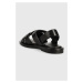 Kožené sandále Gant Khiria dámske, čierna farba, 26561832.G00