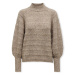 Only  Noos Celine Knit - Chestnut  Svetre Hnedá