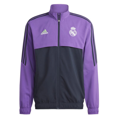 Real Madrid pánska bunda Presentation Condivo purple Adidas