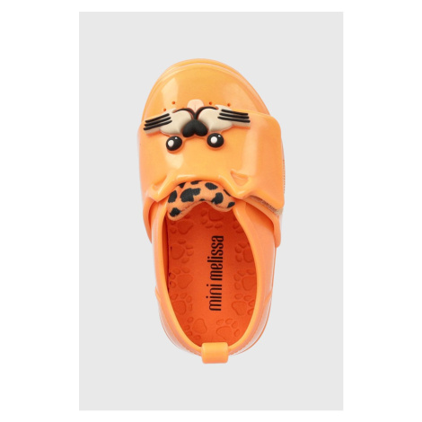 Detské poltopánky Melissa Jelly Pop Safari Bb oranžová farba