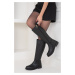 Soho Black Women's Boots 17515