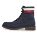 Tommy Hilfiger Outdoorová obuv Corporate Hilfiger Nubuck Boot FM0FM04801 Modrá