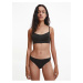 Calvin Klein Black Women Thongs Underwear Bonded Flex - Women