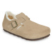 Birkenstock  London Shearling LEVE Taupe  Derbie Béžová