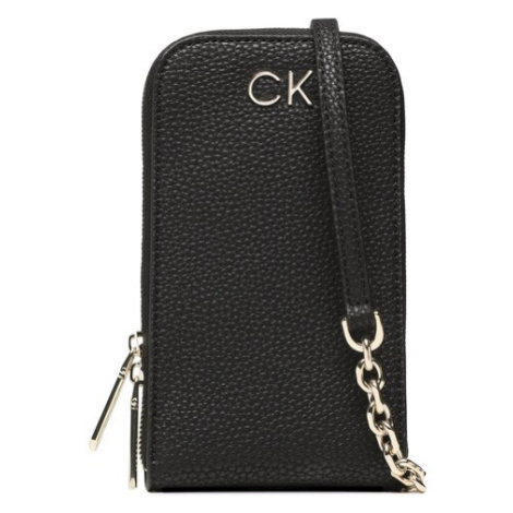 Calvin Klein Puzdro na telefón Re-Lock Phone Crossbody K60K610488 Čierna