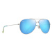 Maui Jim  Occhiali da Sole  Hauoli XL B674-17B Polarizzati  Slnečné okuliare Strieborná