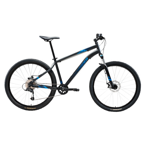 ROCKRIDER Horský bicykel 27,5" ST 120 modro-čierny ČIERNA 2021