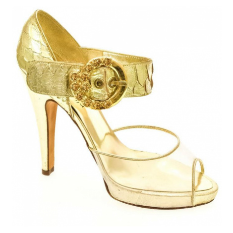 Dámske zlaté sandále HELY John-C
