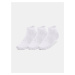 Under Armour Socks UA Essential 3pk Qtr Yth-WHT - unisex