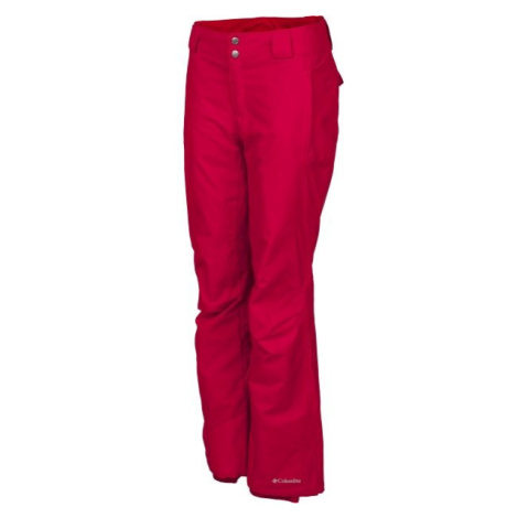 Columbia BUGABOO OMNI-HEAT PANT Dámske lyžiarske nohavice, červená, veľkosť