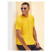 Original Fruit of the Loom Men's Yellow T-Shirt