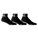 Everlast QUARTER EVERLAST SOCKS Športové ponožky stredné, čierna, veľkosť