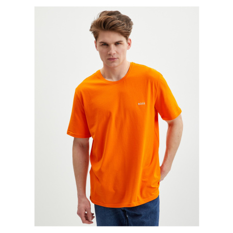 Oranžové pánske tričko HUGO BOSS