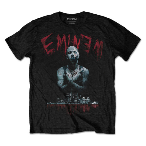 Eminem tričko Bloody Horror Čierna